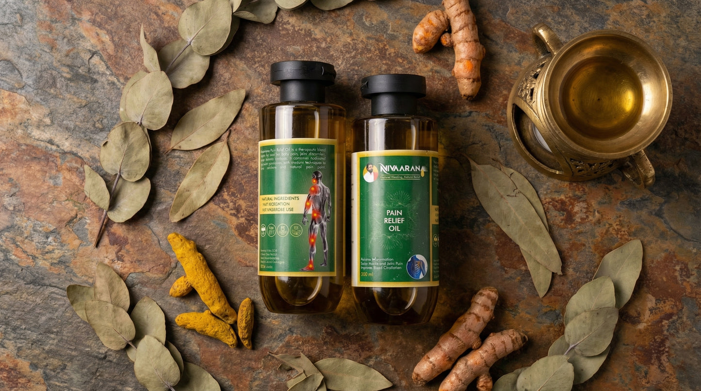 Nivaarana Pain Relief Smoke Oil  | 250ml & 500ml